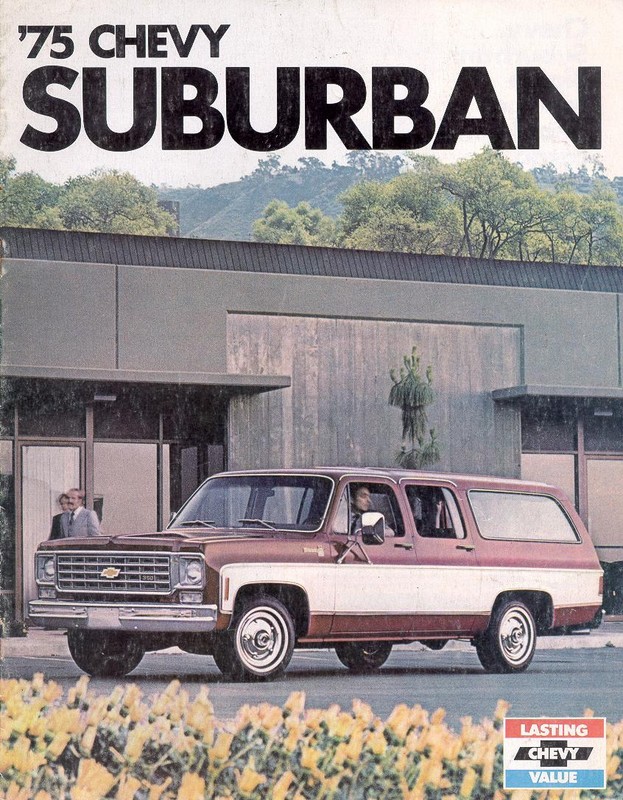 1975 Chevrolet Suburban Brochure